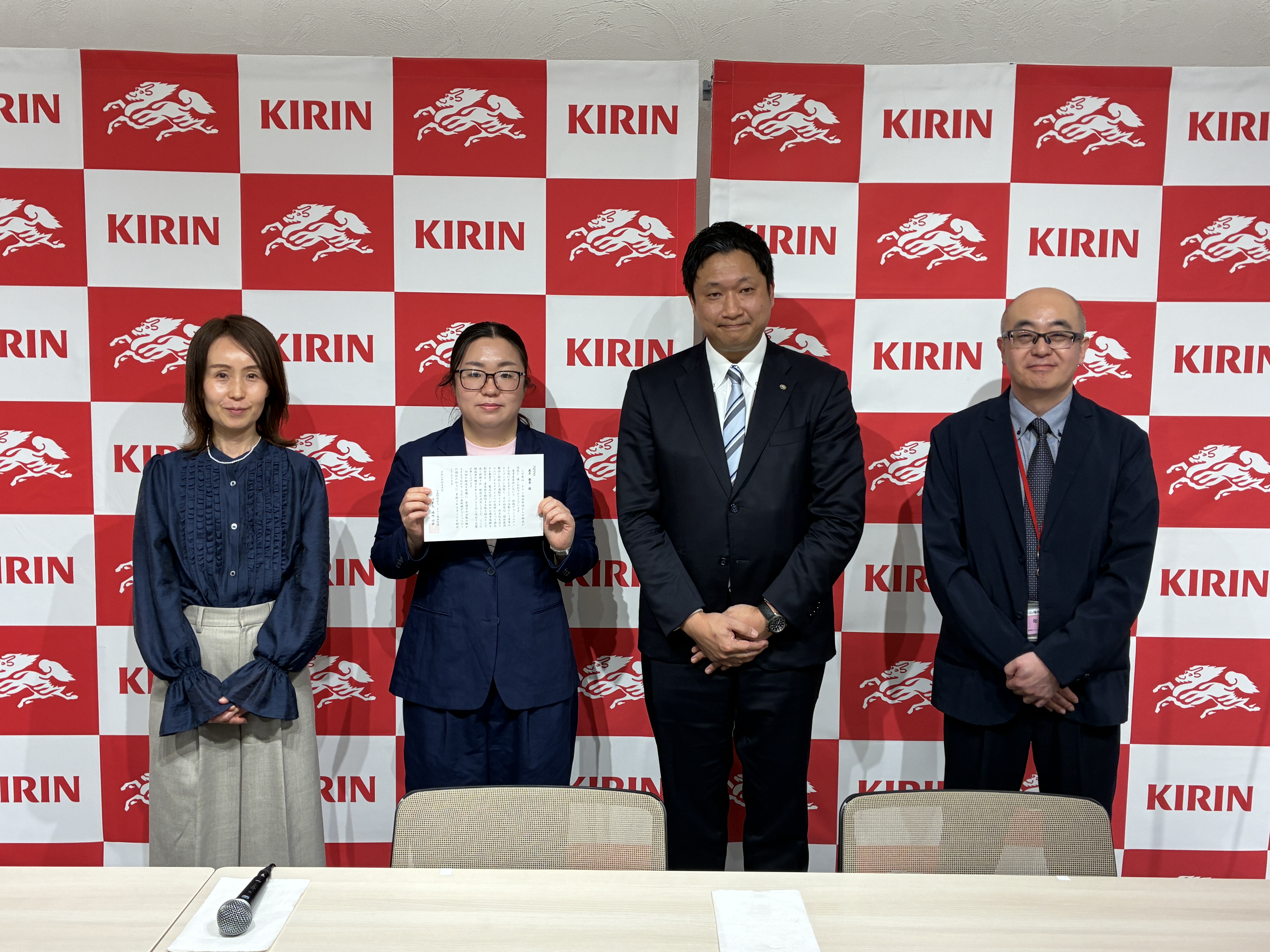 キリン・福祉のちから開拓事業　令和８年度贈呈式の様子 ＰＩＰＰＯ